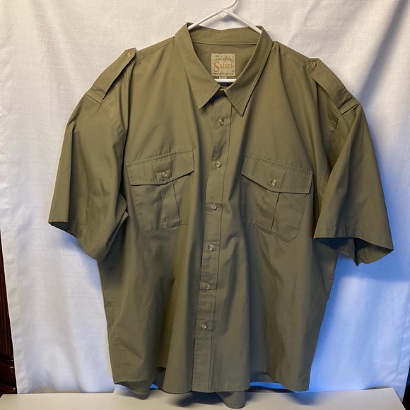 Cabela’s Safari series tan button down shirt size 3XL - Picture 1 of 6